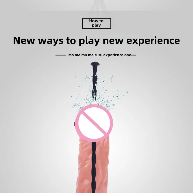 7 sizes Silicone Urethral Catheter Dilator Horse Eye Stimulation Adult Sex Toys for Men Gay Sounding Penis Plug Insert Catheter
