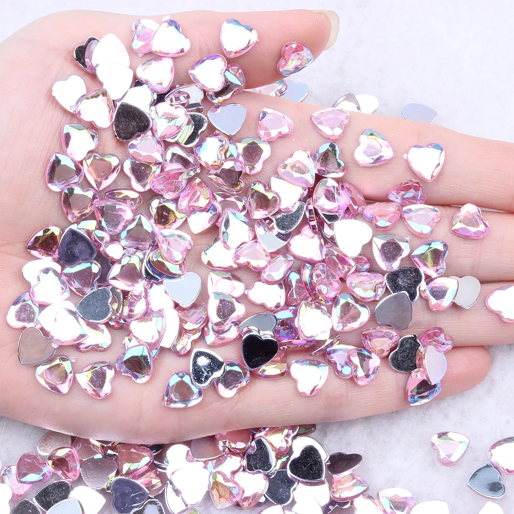 Resin Rhinestones Pink AB 2-6mm And Mixed Sizes Facets Glue On Beads For  Nails Art Decoration Jewelry Making Accessories - AliExpress