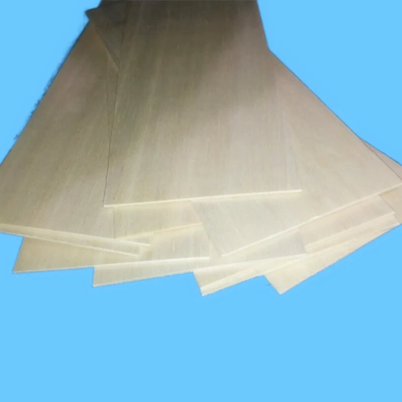 10pcs 500x100x0.75/1/1.5/2/2.5/3/4/5mm DIY 비행기 보트 모델 재료에 대 한 우수한 품질 모델 발사 나무 시트