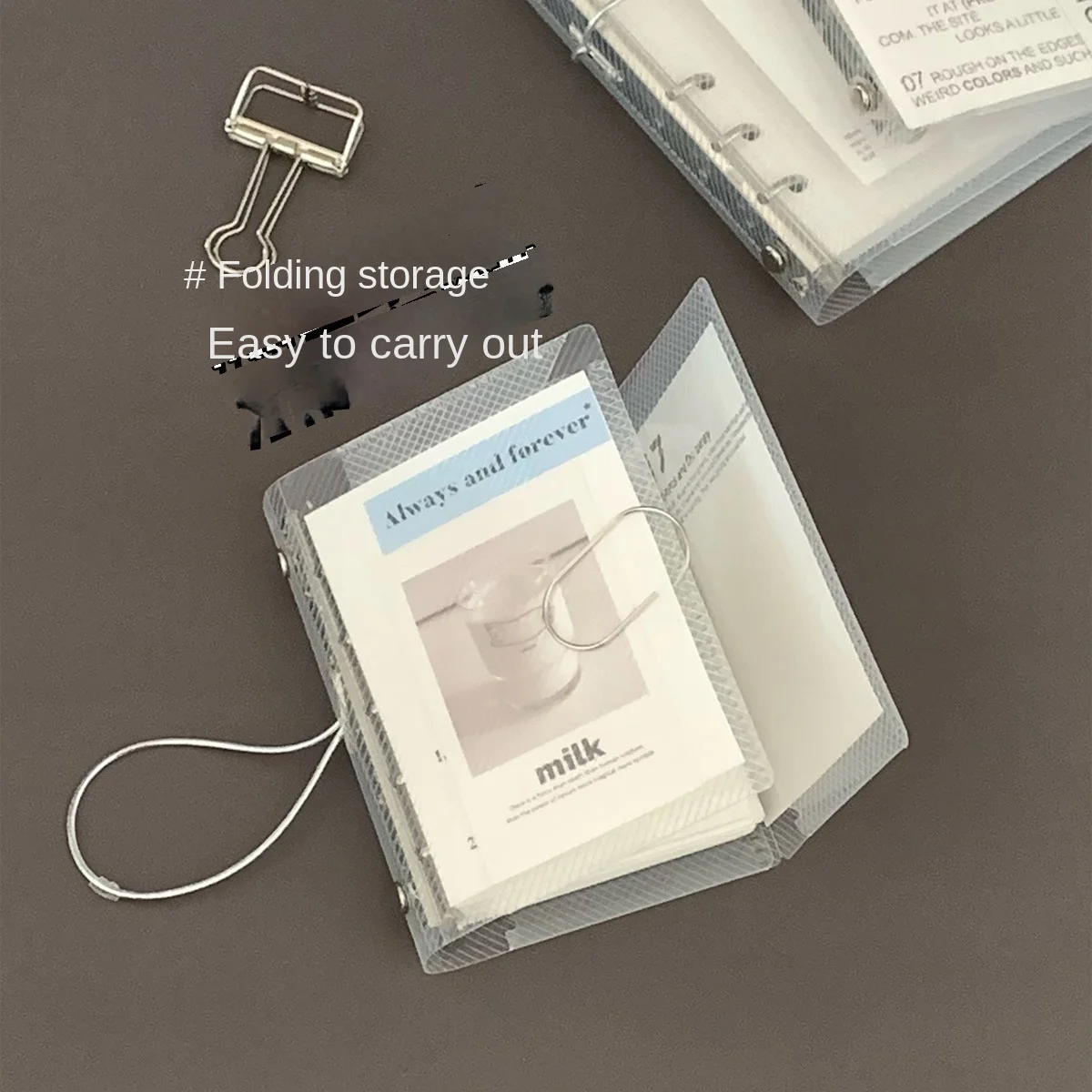Close-up of PP material