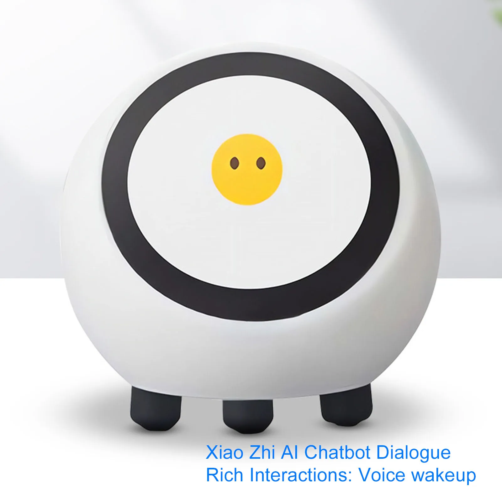 New AI Powered Smart Robot Interactive Smart Talking Robot WIFI Weather Clock 1.28 Inch Screen Voice Wake Up for Home School