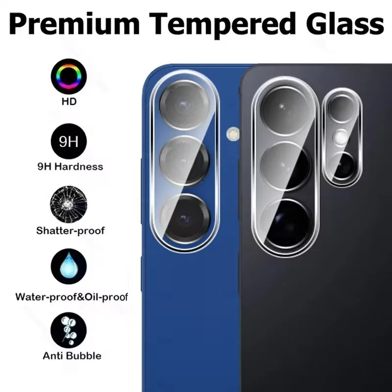 Ultra Clear Full-Coverage Camera Lens Protective Tempered Glass Film
