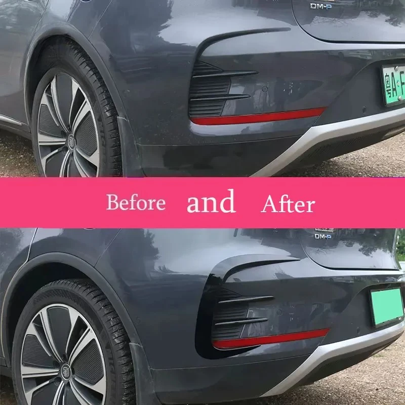 BYD Tang EV DMP DMI 20212022 자동차 범퍼 보호대 코너 가드 안티 스크래치 스트립 스티커 보호 바디 프로텍터 몰딩