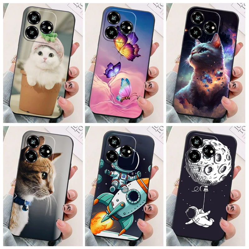 Shockproof Soft Silicone Back Cover for ZTE Axon and Blade Series