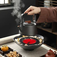 1000W Electric Ceramic Stove For Making Tea Around Stove 3 Gear Steam Tea maker Device Heating Furnace Surround Boiled Tea Maker 2