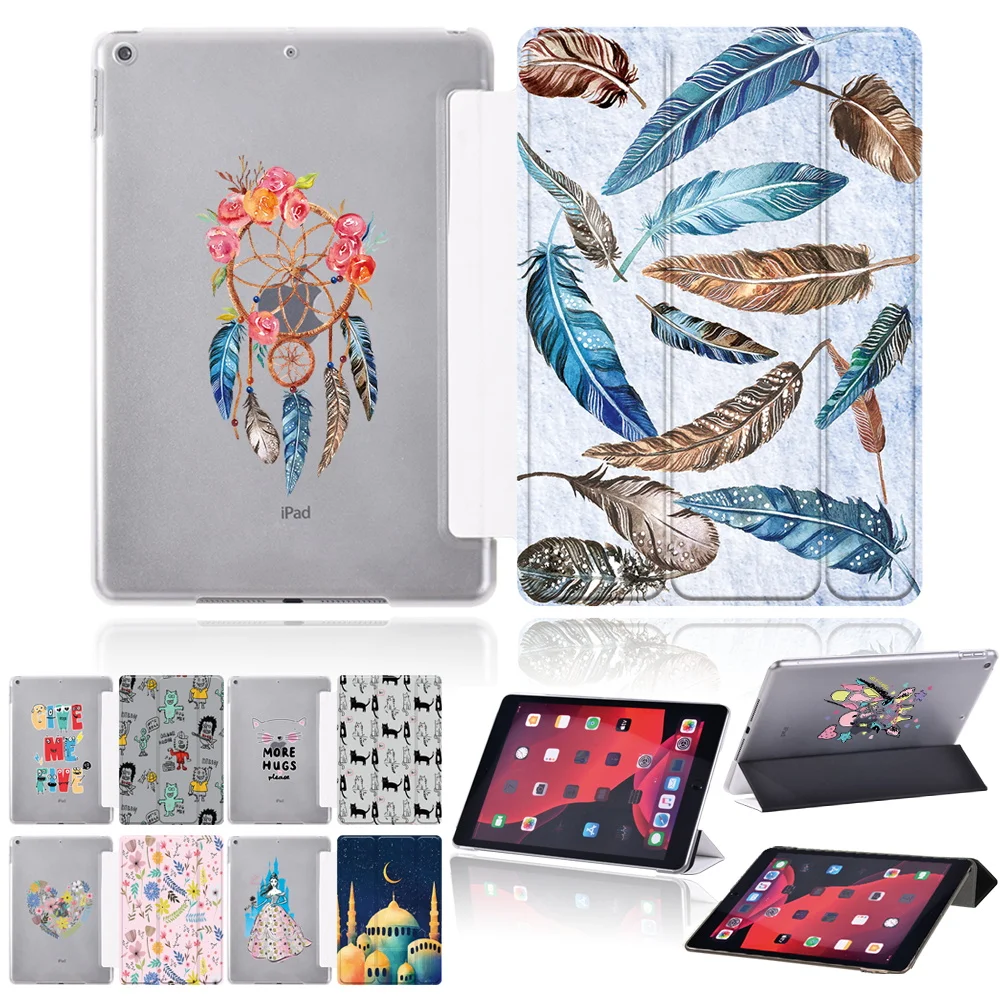 Caixa da Tabuleta Tri-fold ar do Ipad 2023 Ipad 102 7o 8o 9o Mini ar 97 6o ar 105