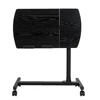 Portable Computer Desk Laptop Height Adjustable Table Mobile Sitting Workstation Lockable Wheels Suitable For Work Learning 6