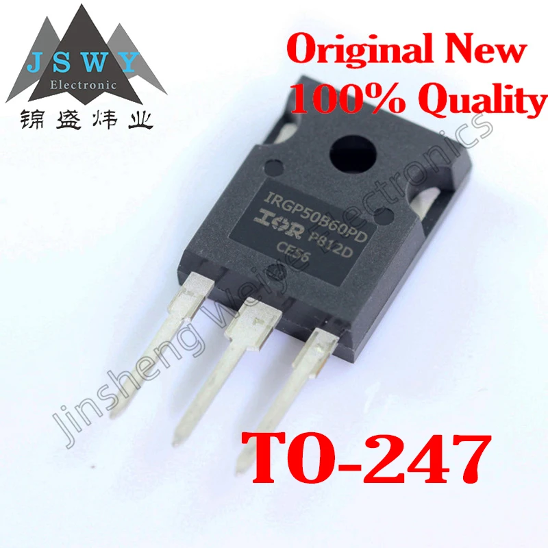 

IRGP50B60PD IRGP50B60 silk screen GP50B60PD TO-247 IGBT transistor 75A 600V with good quality, brand new stock