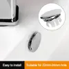 Sink Overflow Covers Trim Ring Cap Kitchen Bathroom Sink Bathtub Round Double Layer Replacement Hole Cover For 22mm-24mm Hole 3