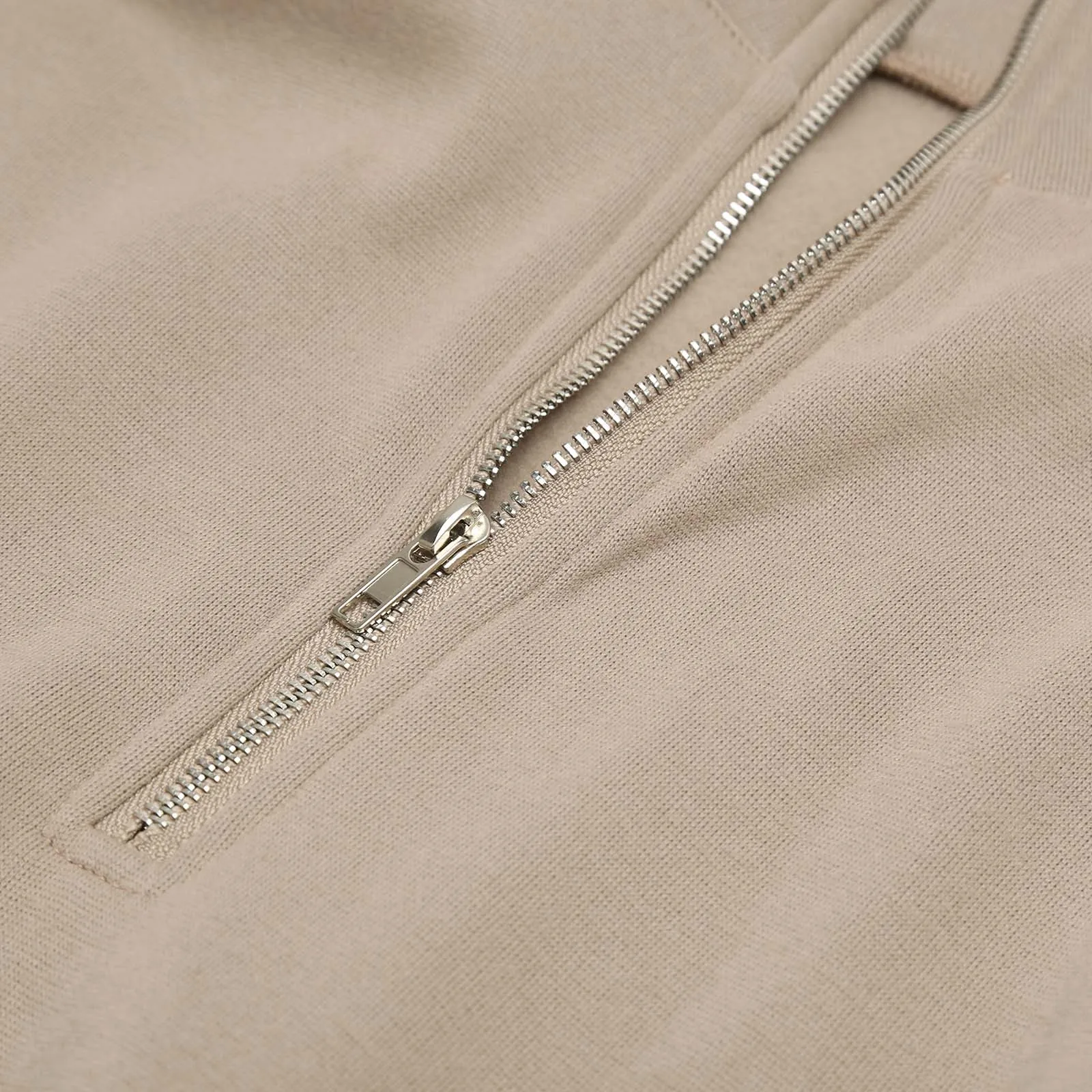 Women's Cute Long Sleeve Quarter Zip Pullover Oversized Hoodie. - Image 5