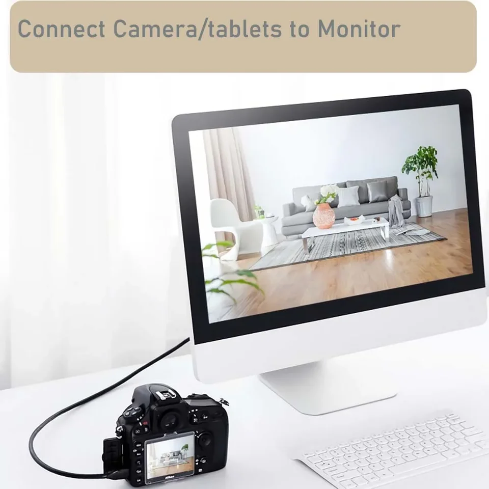 Mini HDMI Cable With Break-proof Design – 1.5m (HDMI-A To Mini-HDMI, Bidirectional, 4K@60Hz For Ultra HD, High Speed With Ethernet, For Tablets/ Cameras/Camcorders, Black) – CableDirect - View #6