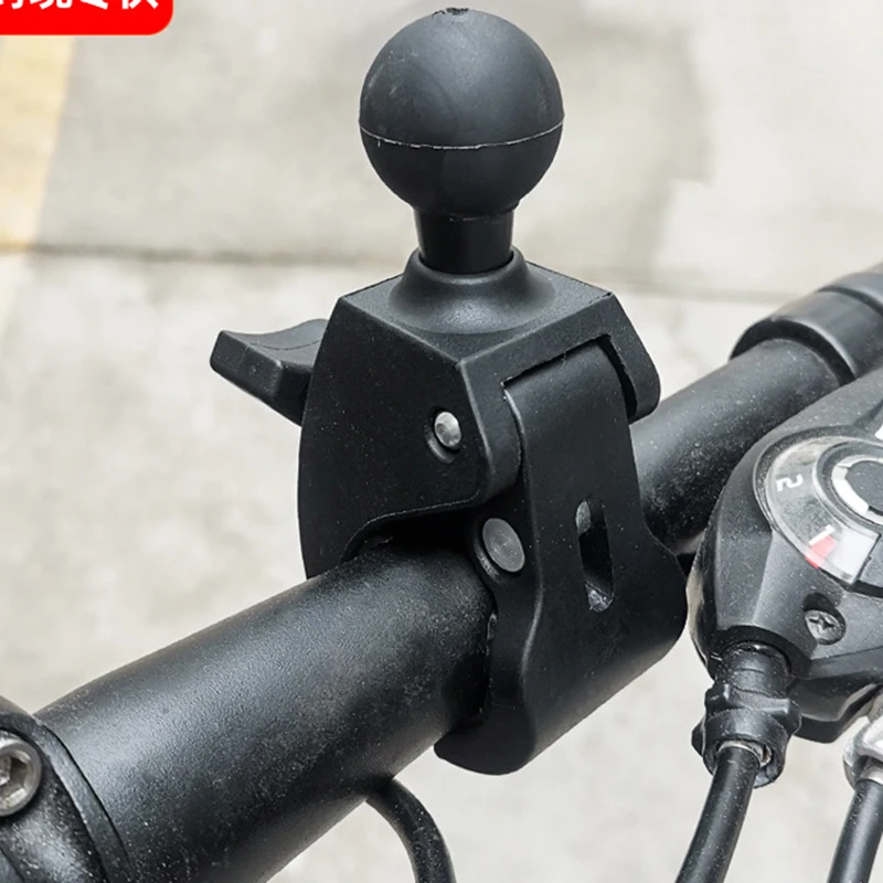 Motocicleta Guiador Braçadeira Ram Mount Base Ball Mount para Gopro Garmin Action Câmera Trilho de Bicicleta Clip Suporte - Image 4