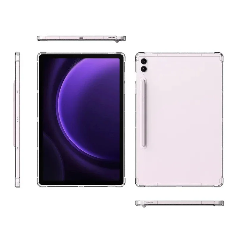 Transparent Clear Soft TPU Tablet Cover