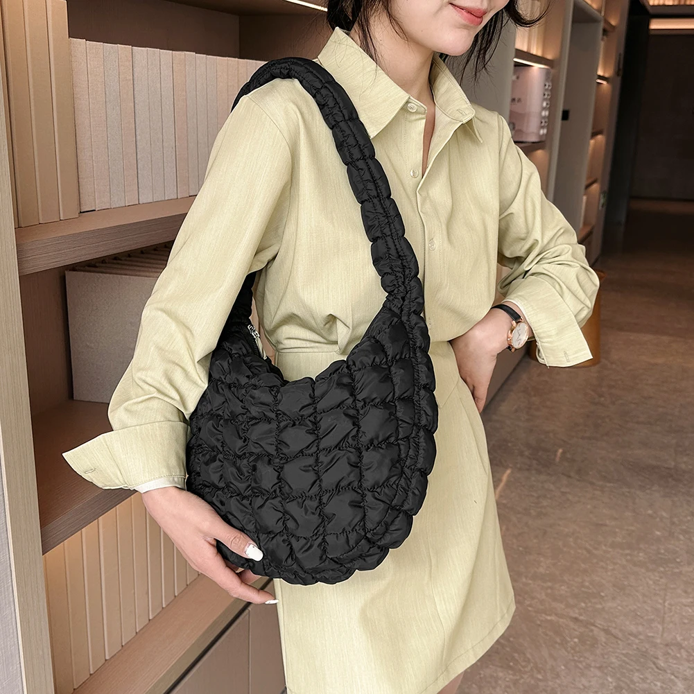 Women's Quilted Crossbody Bag