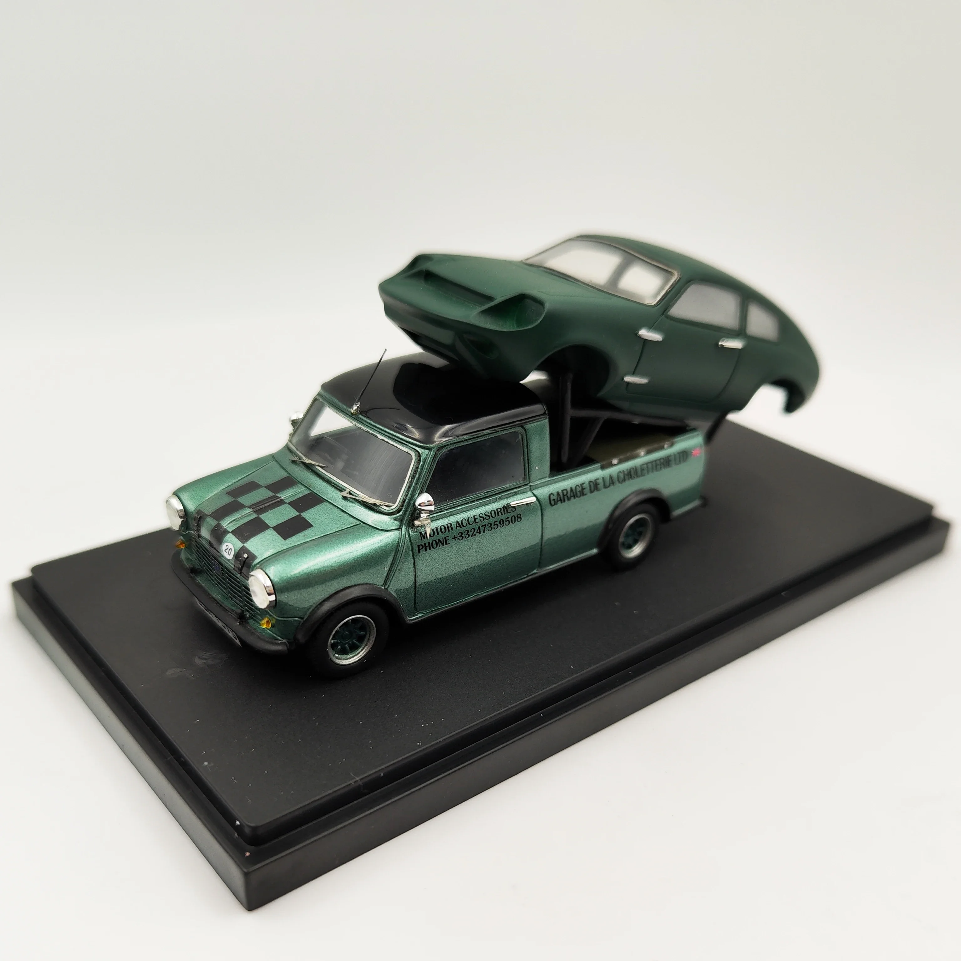 

1:43 Scale Diecast Alloy GARAGE DE LA CHOLETTERIE LTD Truck Toys Cars Model Classics Adult Collection Toys Souvenir Gift Display
