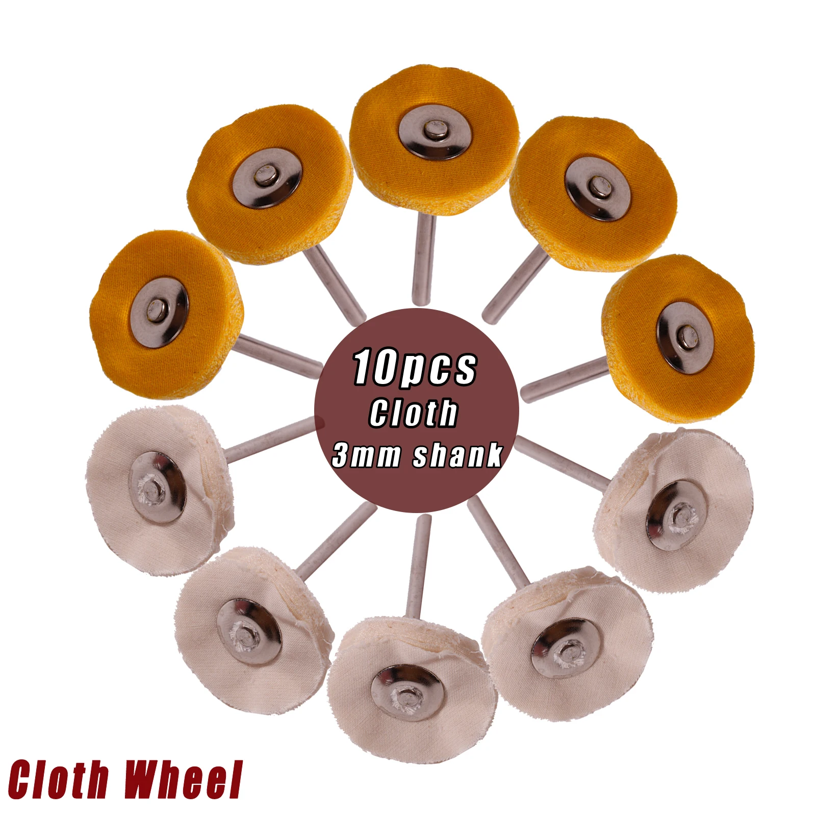 Dremel Polishing Kit 100-Piece Polishing Wheel Buffing Pad Set For Dremel & Rotary Tools Buffing Wheel - Foto 2