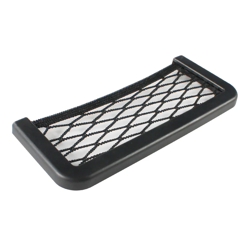 

RV car seat side back storage mesh bag rope bag mesh pocket storage bag can be attached to mobile phone mesh bag