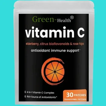 30 cerotti Cerotti transdermici alla vitamina C Integratore antiossidante potenziante immunitario