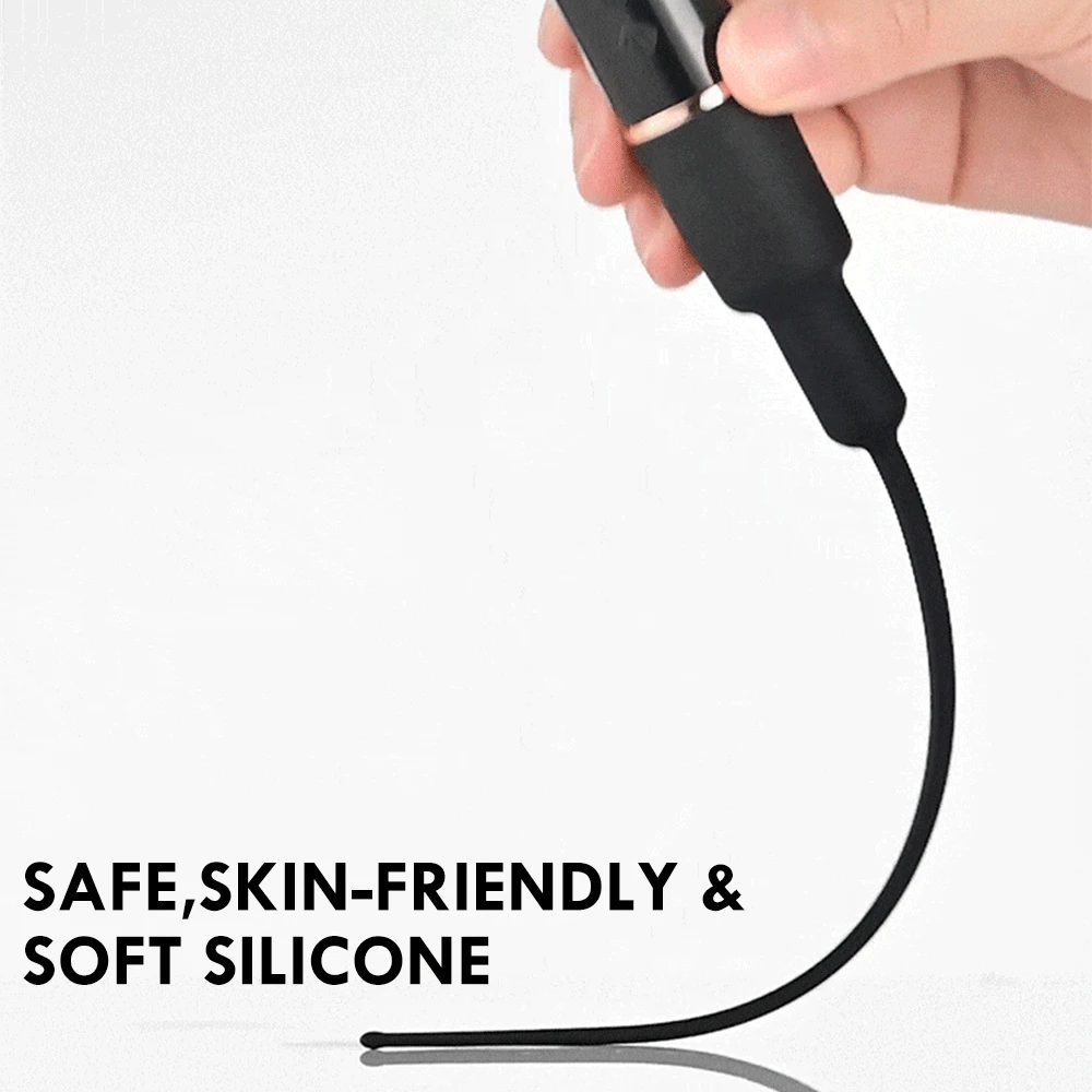 10 Speeds Urethral Vibrator Catheter Sex Toy for Men Vibrating Urethral Plug Penis Insertion Urethra Sound Dilator BDSM Toys