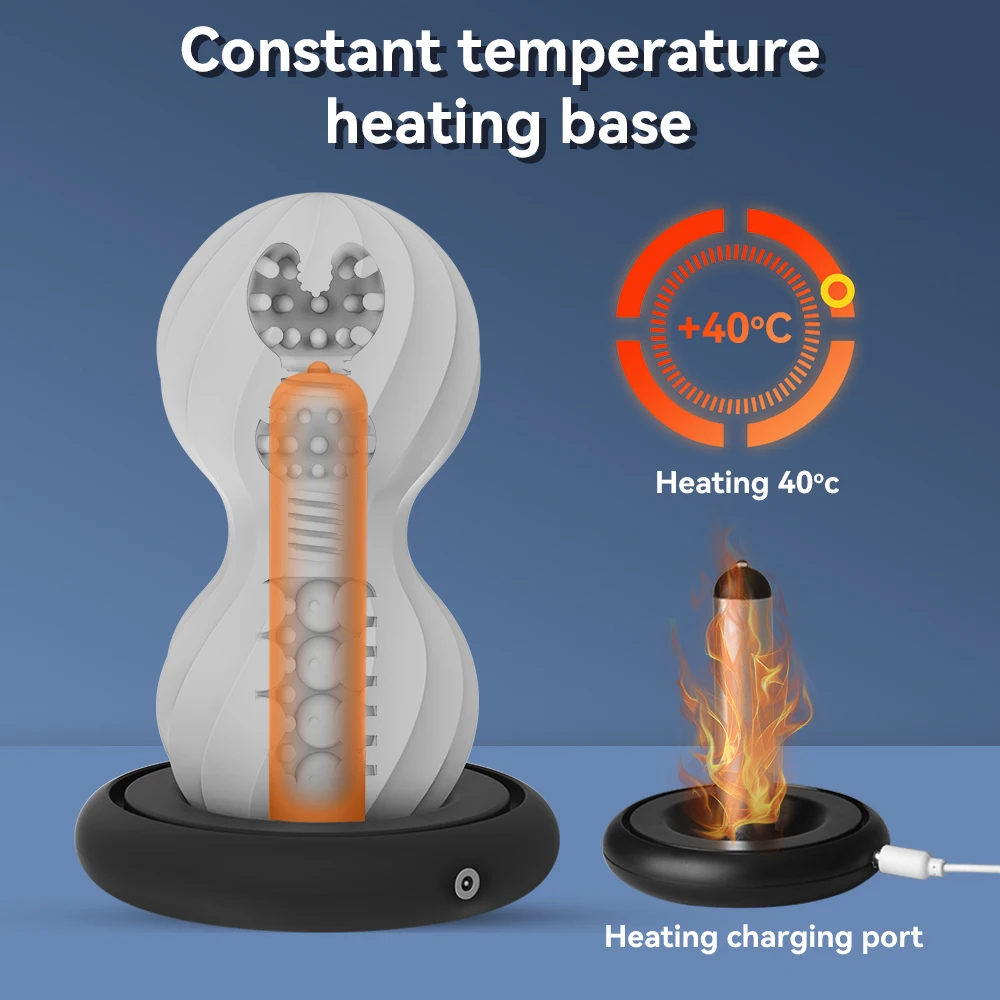 Tazza multifunzionale per aereo con vibrazione a 9 frequenze, una chiave per aggiungere perline tropicali, tazza per masturbazione maschile adu_voghion.com
