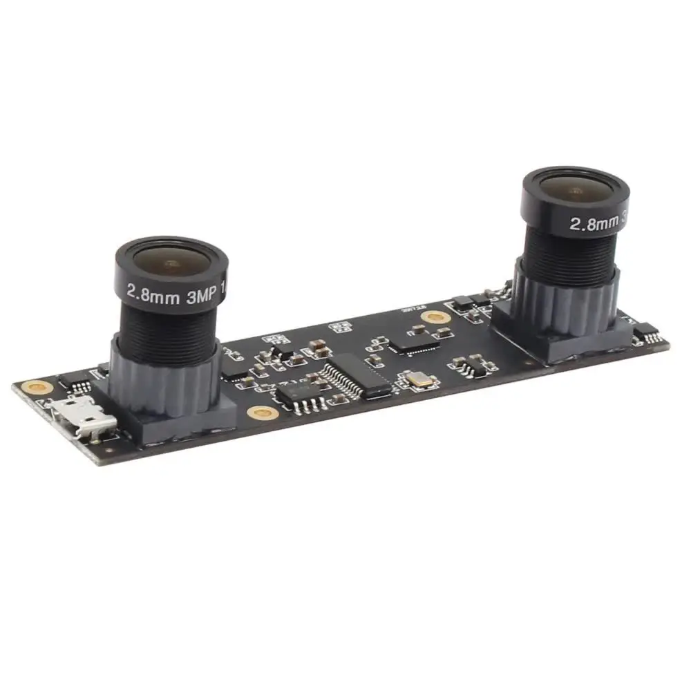 

SVPRO 2,8 мм широкоугольный двойной объектив USB модуль камеры Aptina AR0330 1920x1080 mjpeg 30fps камера usb для 3d видеокамеры