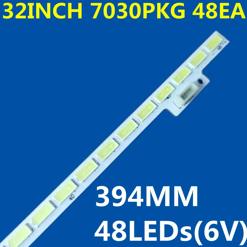 Светодиодная лента для подсветки 32 дюйма, 2 шт., 7030PKG 48EA для 32LS560T 32LS561T 32LS570S 32PFL3517H/12 32PFL3517T/60