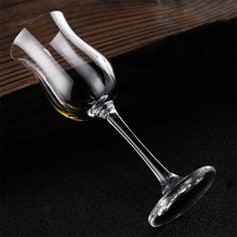 Crystal Scent Cup for Whisky, Rum Glass, Wine Serving, Tulip Tasting Glass, Mulled Wine Glass