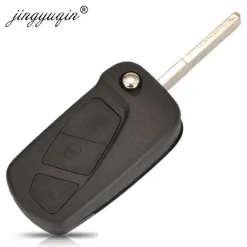 Keyforkess 1838586 433MHz ID46-PCF7946 Chip Flip chiave auto per Ford KA 2008-2016 SIP22 3 pulsanti telecomando pieghevole chiave di controllo Fob - Jingyuqin 1838586 433MHz ID46 PCF7946 Chip Flip chiave auto per Ford KA 2008 2016 SIP22