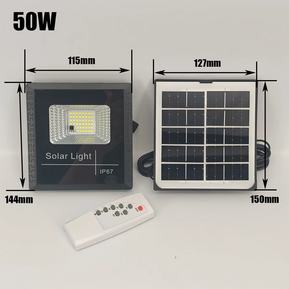 ตัวเลือกสินค้า ไฟส่องสว่างพลังงานแสงอาทิตย์ LED พร้อมรีโมท ทนน้ำ ใช้ได้ทั้งในและนอกบ้าน