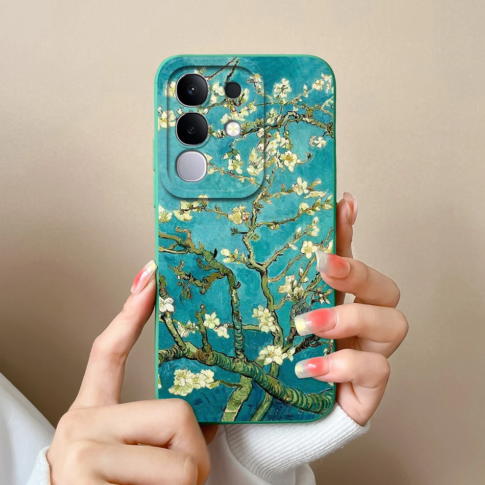 Cute Design Soft Liquid Silicone Shockproof Bumper Phone Case - Full Protection Cover