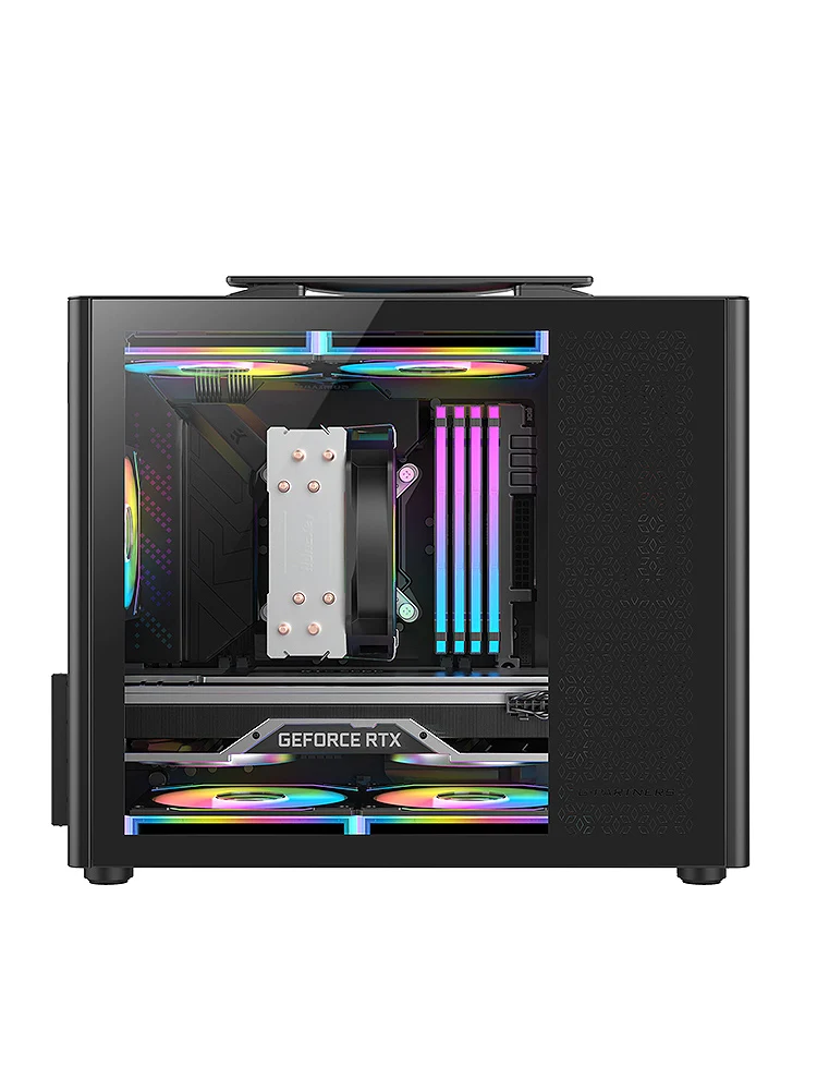Question M5 M-ATX Portable Computer Case ITX Motherboard ATX/SFX Power Supply Support U3 Desktop MINI Small Chassis
