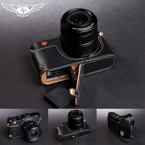 Custodia Per Fotocamera In Vera Pelle Di Vacchetta Per Fotocamera Da Lavoro Manuale Custodia Per Custodia Protettiva Per Leica X Xv Vario Mini M Typ11