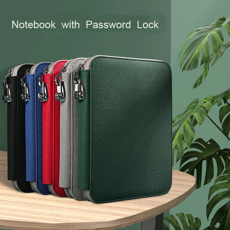 A5SeniorFauxleatherpadfoliobusinesstravelnotebookplanner