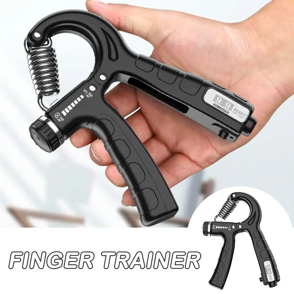 

Adjustable Training Grips Gym Fitness Hand Grip Finger Trainer Recovery Gripper Muscle Decompression Strength Forearm Exerc I7E7