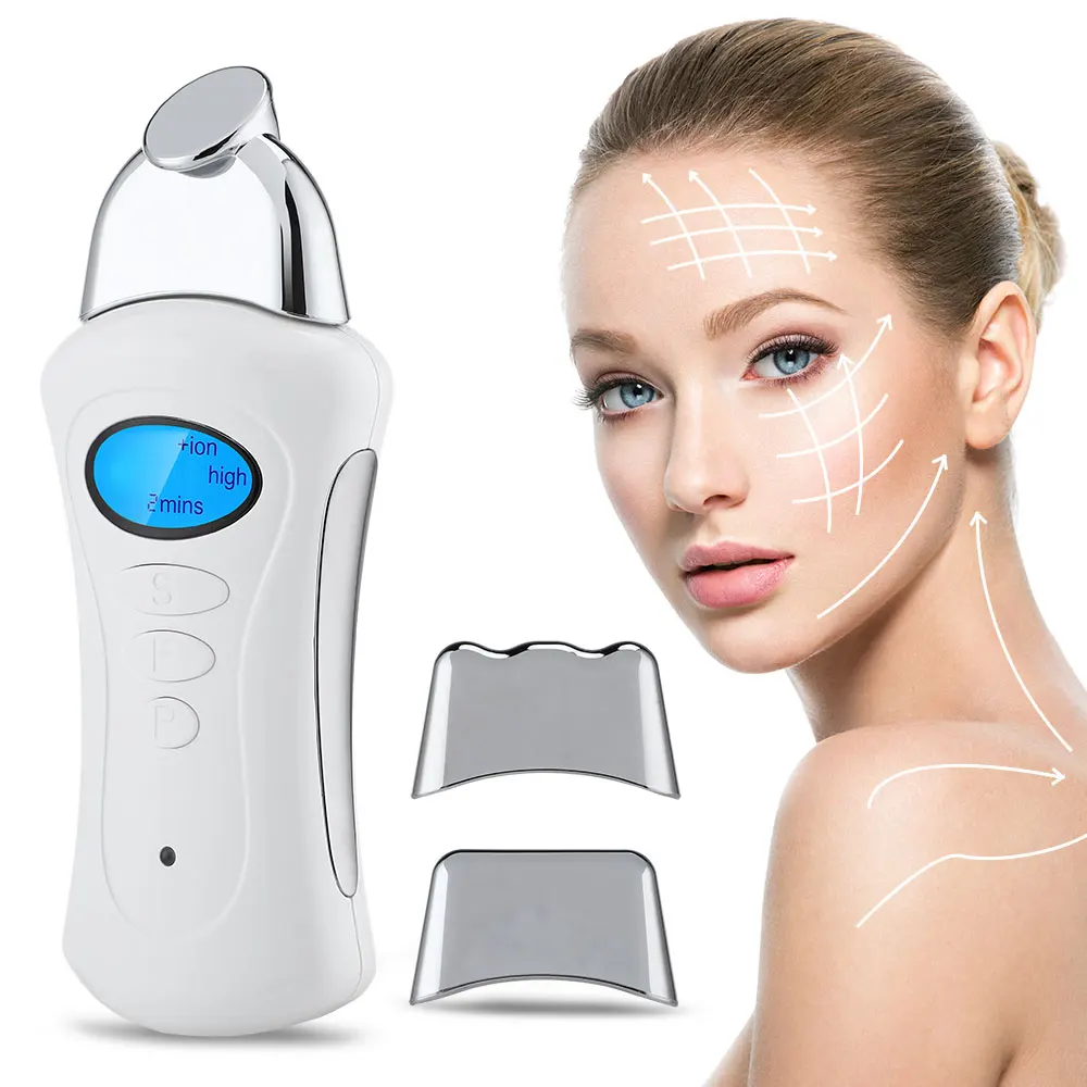 Microcurrent Facial Lifting Machine Electric Mini Beauty Instrument Handheld Galvanic Spa Skin Tightening Body Slimming Massager Facial Massager Facial Massage Instrument Beauty Instrument
