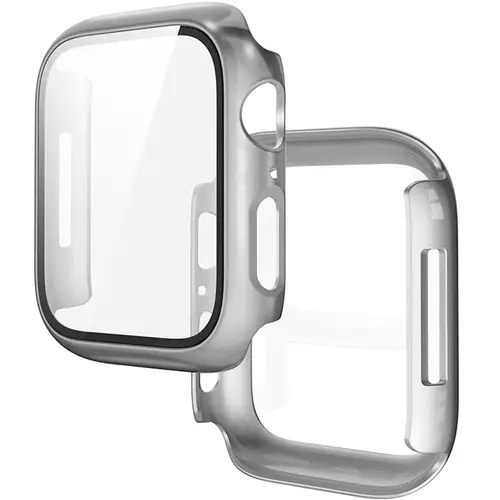 Tempered Glass+Cover For Apple Watch 11 10 9 8 7 46mm 42mm PC Bumper Screen Protector Case iWatch Series 7 6 5 4 SE3 44 40 45mm - Image 9
