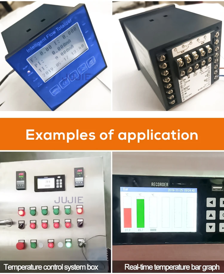Digital Flow Totalizer Water Gas Flow Measuring Instruments 4-20mA