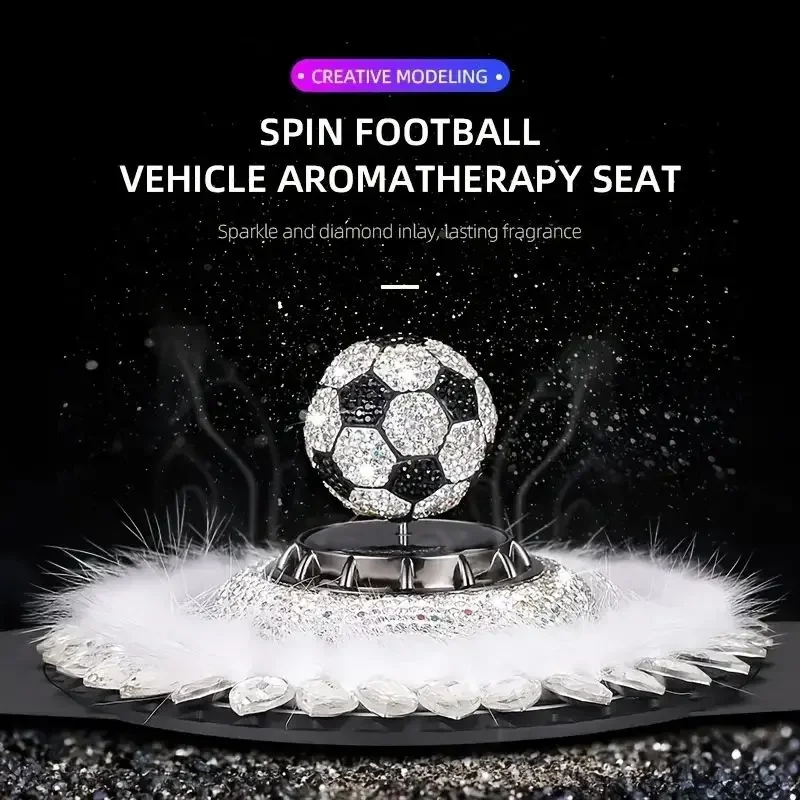 Solar Rotating Car Perfume Diffuser 3