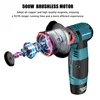 DONUMEH 12V Brushless Cordless Mini Angle Grinder Portable Grinding Metal Polishing Cutting Machine Lithium Battery Power Tool 4