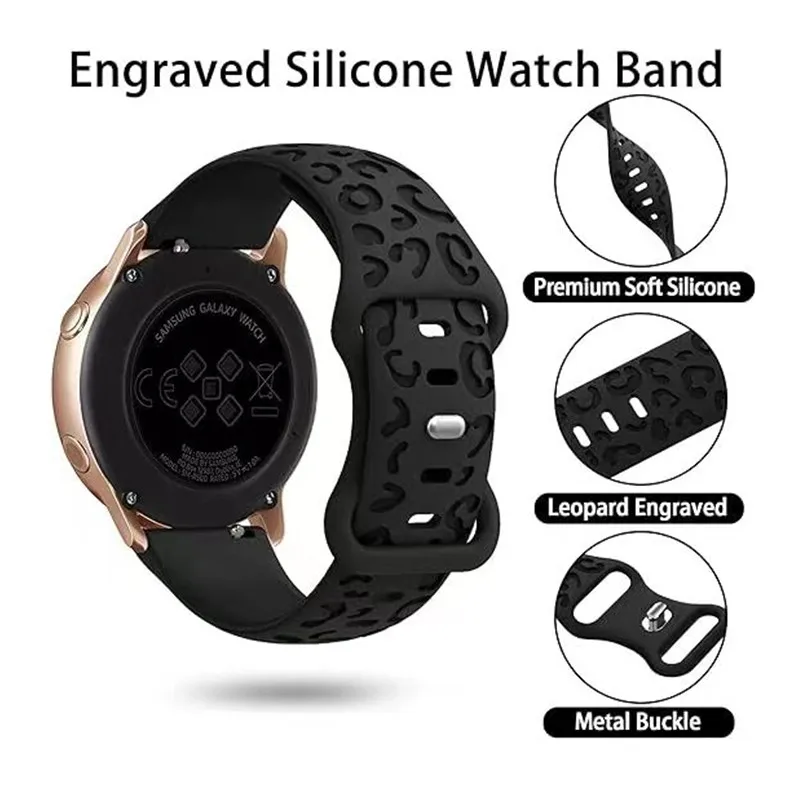 Versatile Silicone Watch Strap - Available in Multiple Sizes