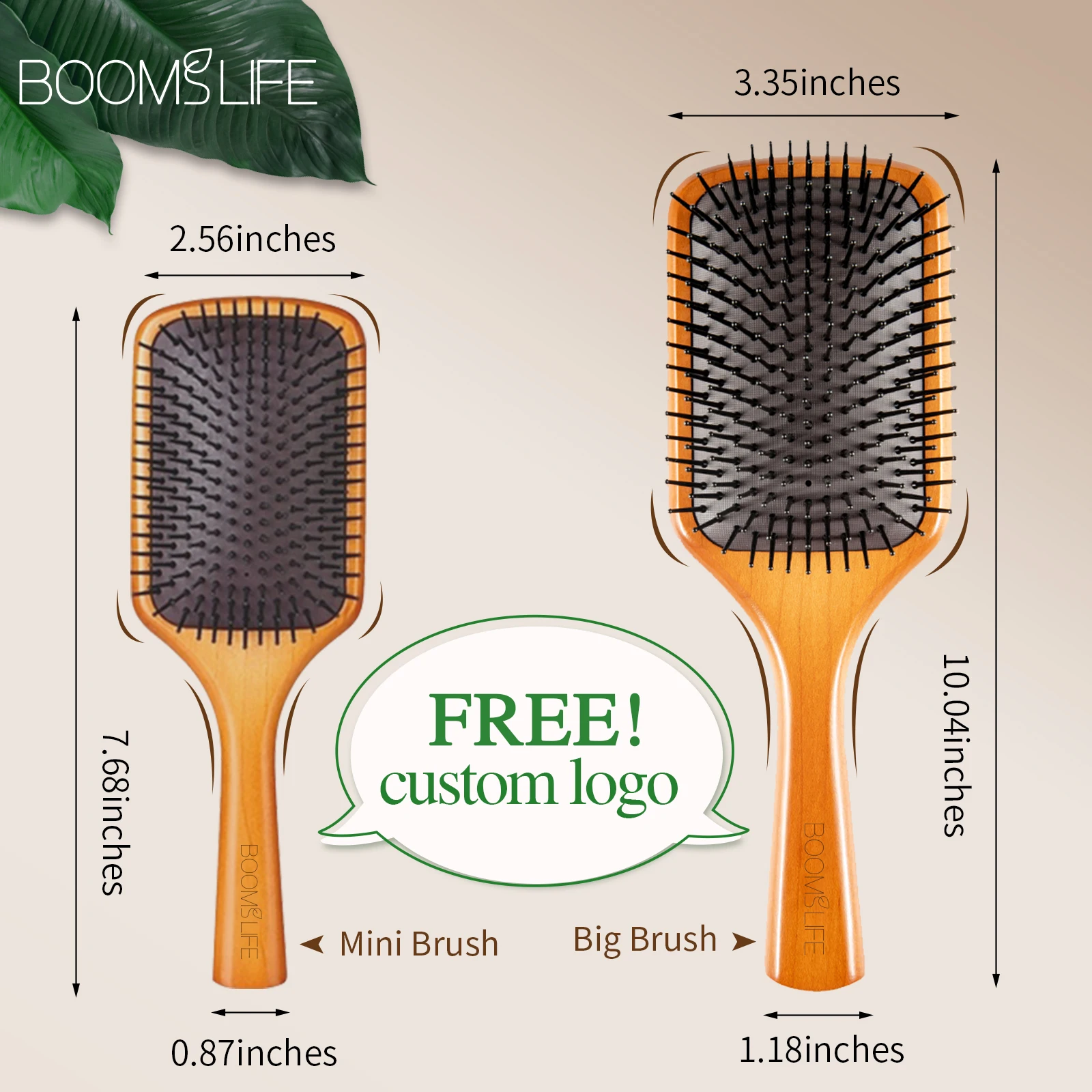 Cepillo Para Cabello Detangle Hair Brush Women Hair Comb Head Scalp Massage  Brush Air Cushion Wood Hairbrush Barber Combs - Combs - AliExpress