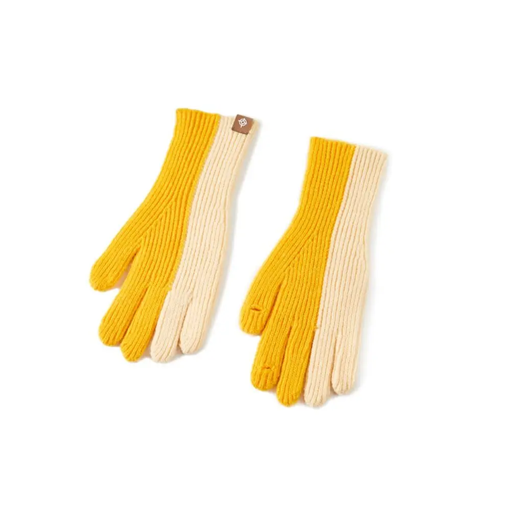 

Winter Keep Warm Gloves New Touchscreen Cold Proof Knitted Gloves Windproof Mittens Outdoor Sport