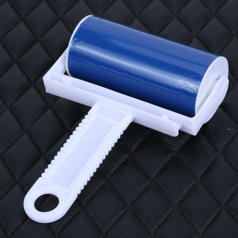 Reusable Blue TPR Dust Cleaner Roller for Household Clothing Carpets
