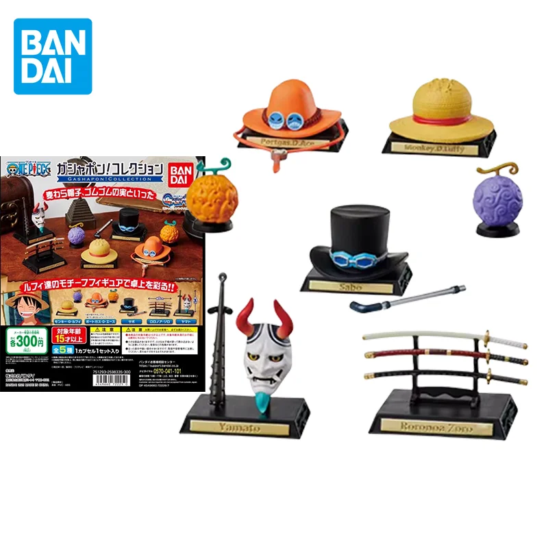 Bandai One Piece Anime Figure Gashapon Puntelli Nel Gioco Devil Nut Collection Decoration 01 Action Figure Toys For Kids Gift