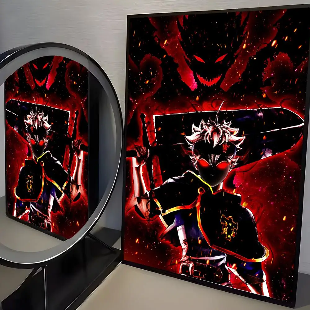 Waterproof HD Anime Art Poster - Self-Adhesive Fade-Resistant Wall Decor
