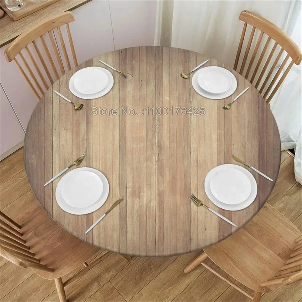 Tovaglia rotonda facile da pulire, 180 cm, impermeabile, antipiega, antimacchia, lavabile, in poliestere, tovaglie in PVC per tavolo circolare, per sa | Leroy Merlin