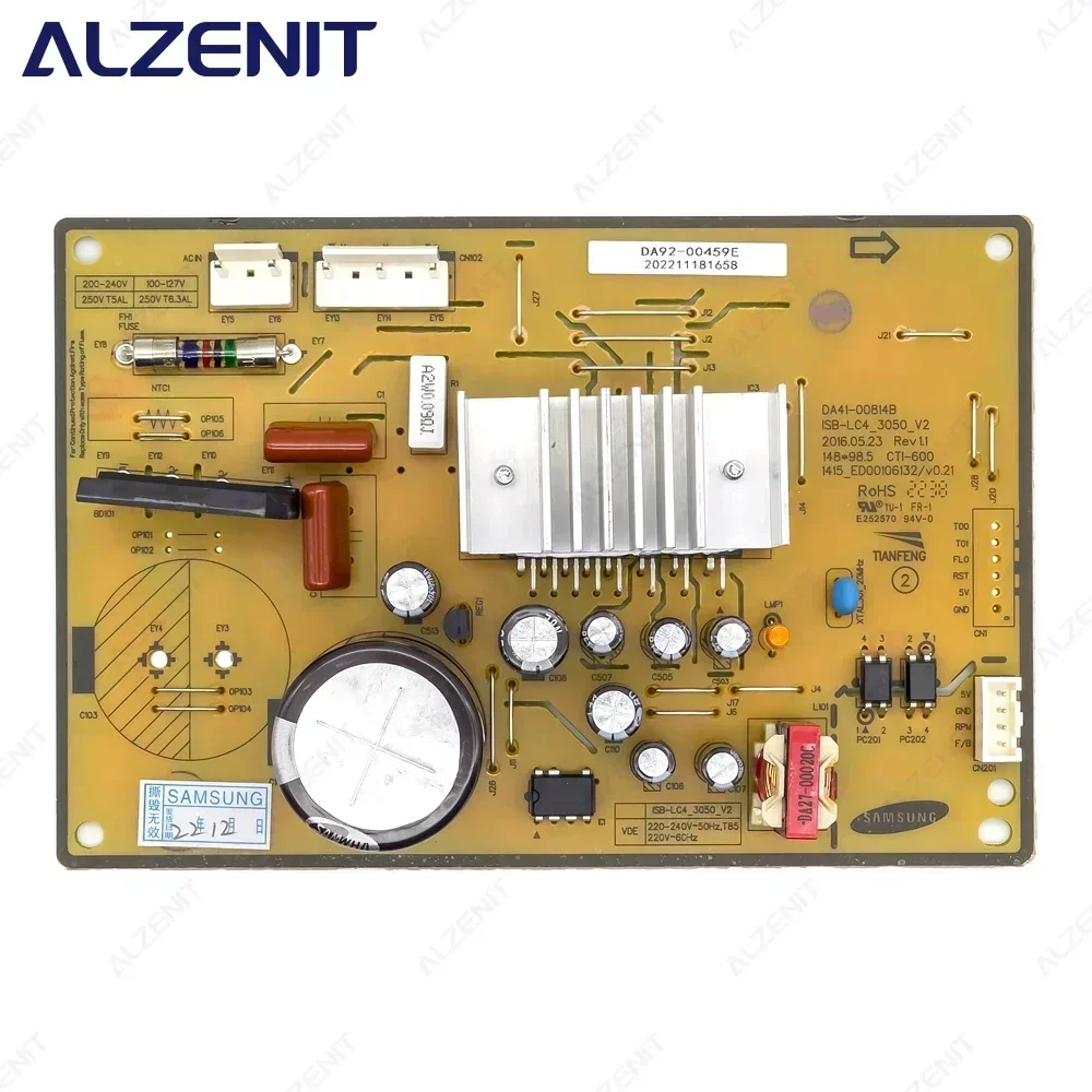 New For Samsung Refrigerator Control Board DA92-00459E DA92-00459A PCB DA41-00814B DA41-00814C Fridge Motherboard Freezer Parts