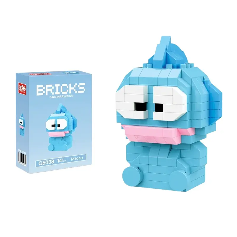 99 style SANRIO Hello Kitty Building Blocks Cartoon Figures Kuromi Bricks My Melody Children's Assembly Toys Cinnamoroll Gift - Image 59