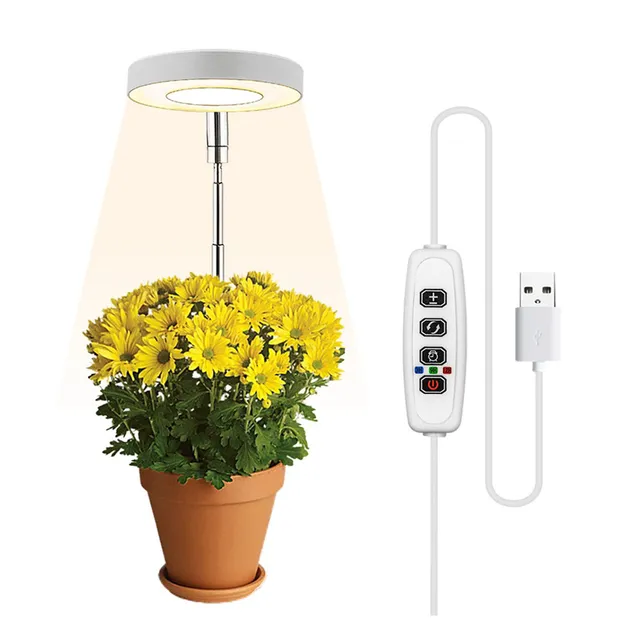 Led Halo Proint Világi Növény Grow Lights A Teljes Spektrum Elősegíti Növények Növekedését Beltéri Növekedése Érdekében - Image 5