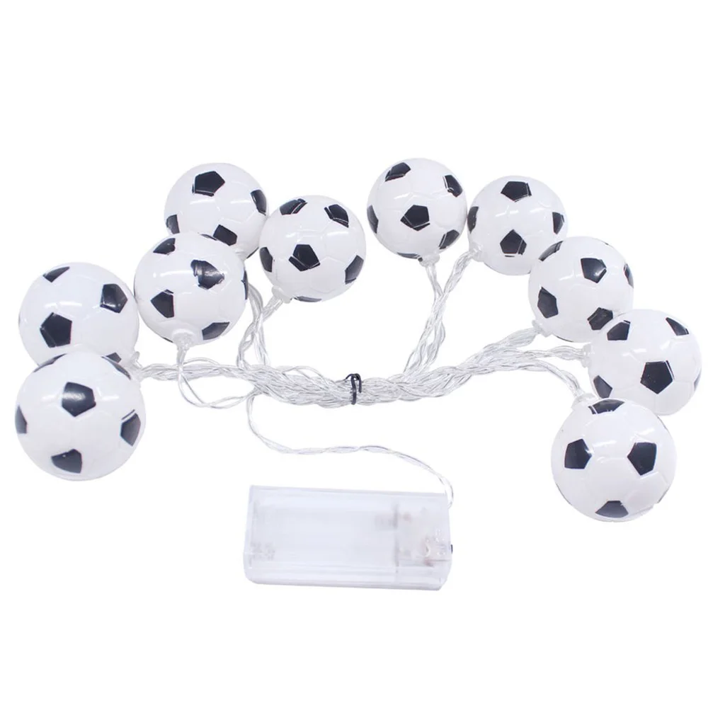 LEDSoccerBallsStringGarlandDecorationBedroomsHomeThemeParty